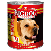 "BIG DOG" Говядина с бараниной, 850 гр